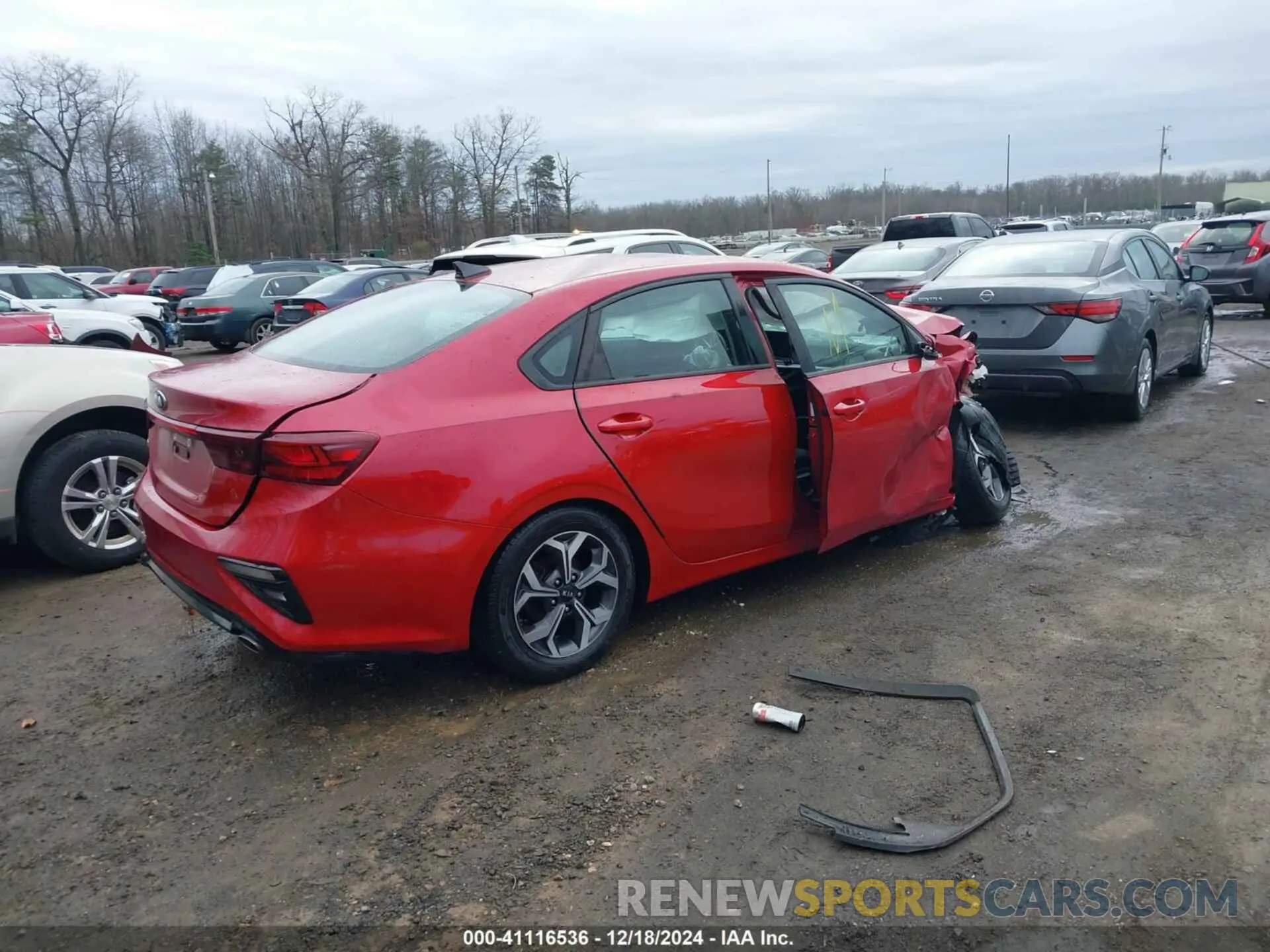 4 Photograph of a damaged car 3KPF24AD6KE131571 KIA FORTE 2019