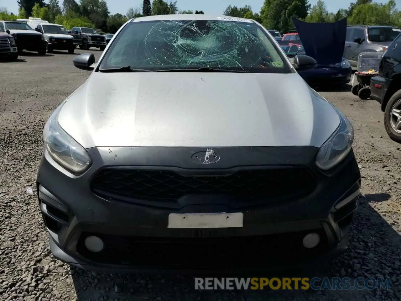 5 Photograph of a damaged car 3KPF24AD7KE008216 KIA FORTE 2019