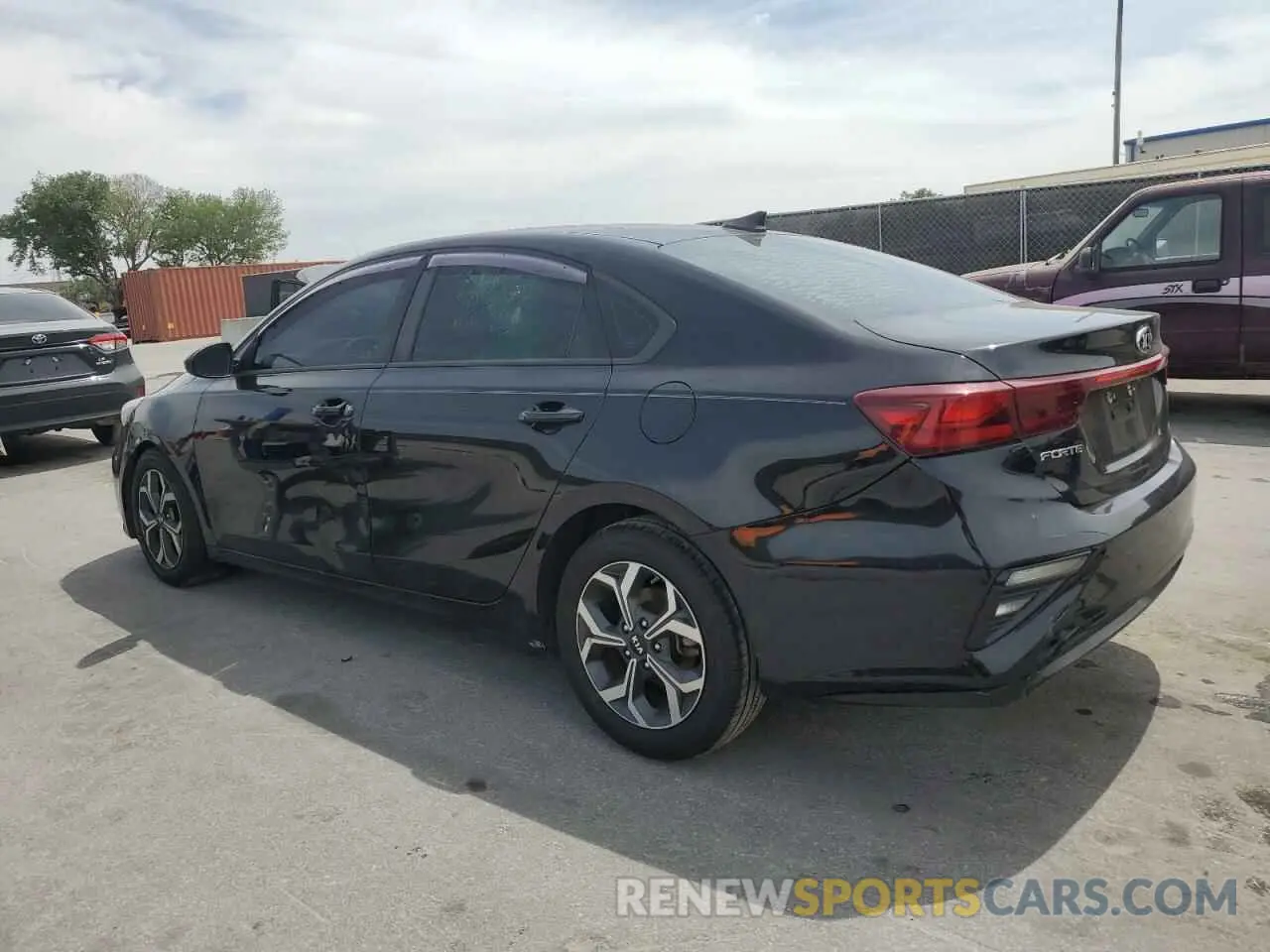 2 Photograph of a damaged car 3KPF24AD7KE044116 KIA FORTE 2019