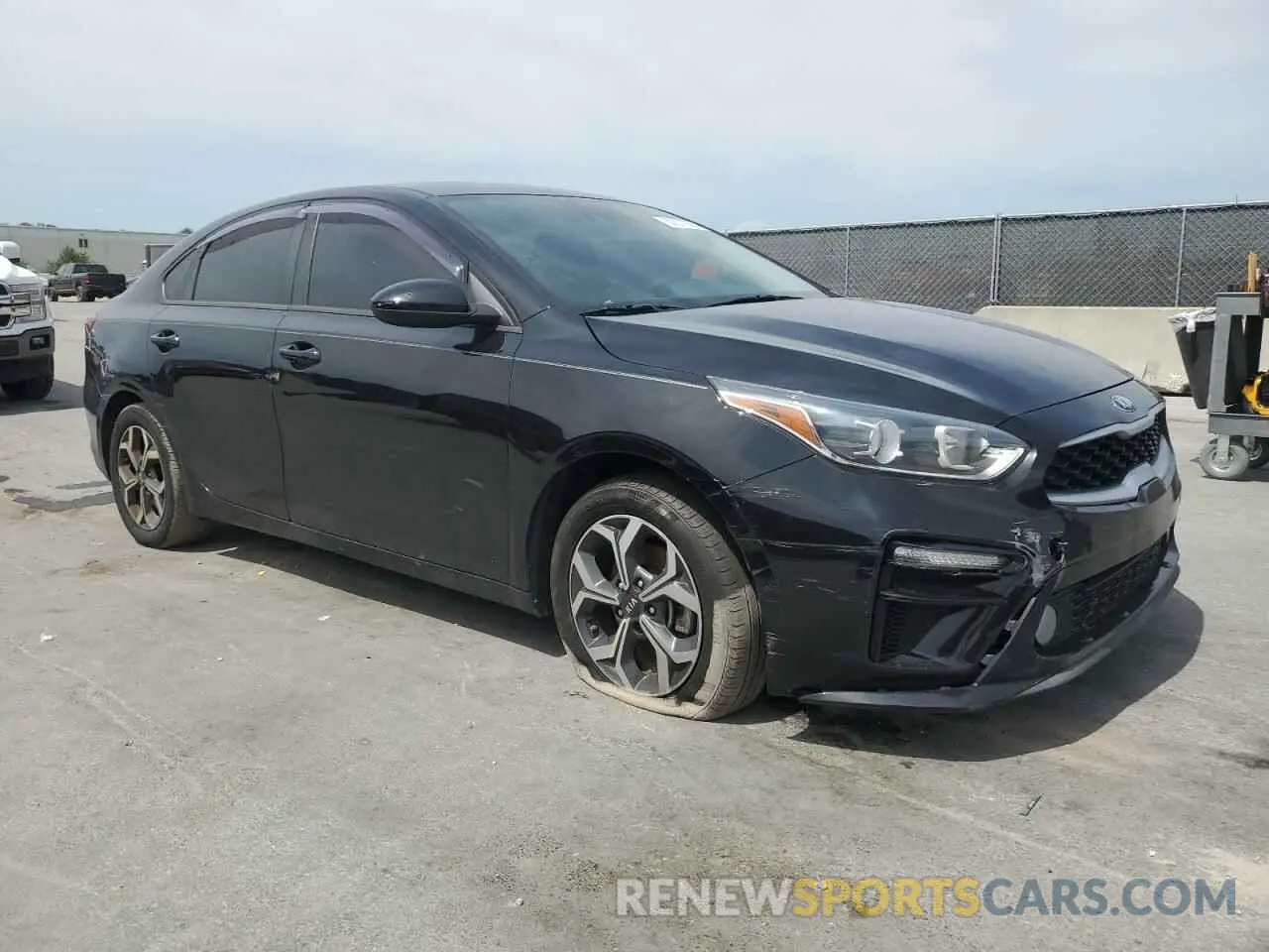4 Photograph of a damaged car 3KPF24AD7KE044116 KIA FORTE 2019