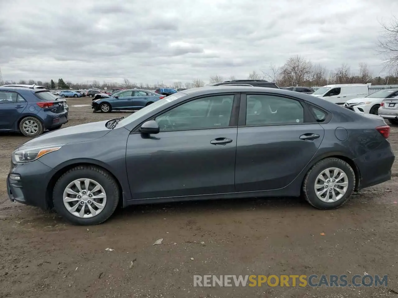 1 Photograph of a damaged car 3KPF24AD7KE045055 KIA FORTE 2019