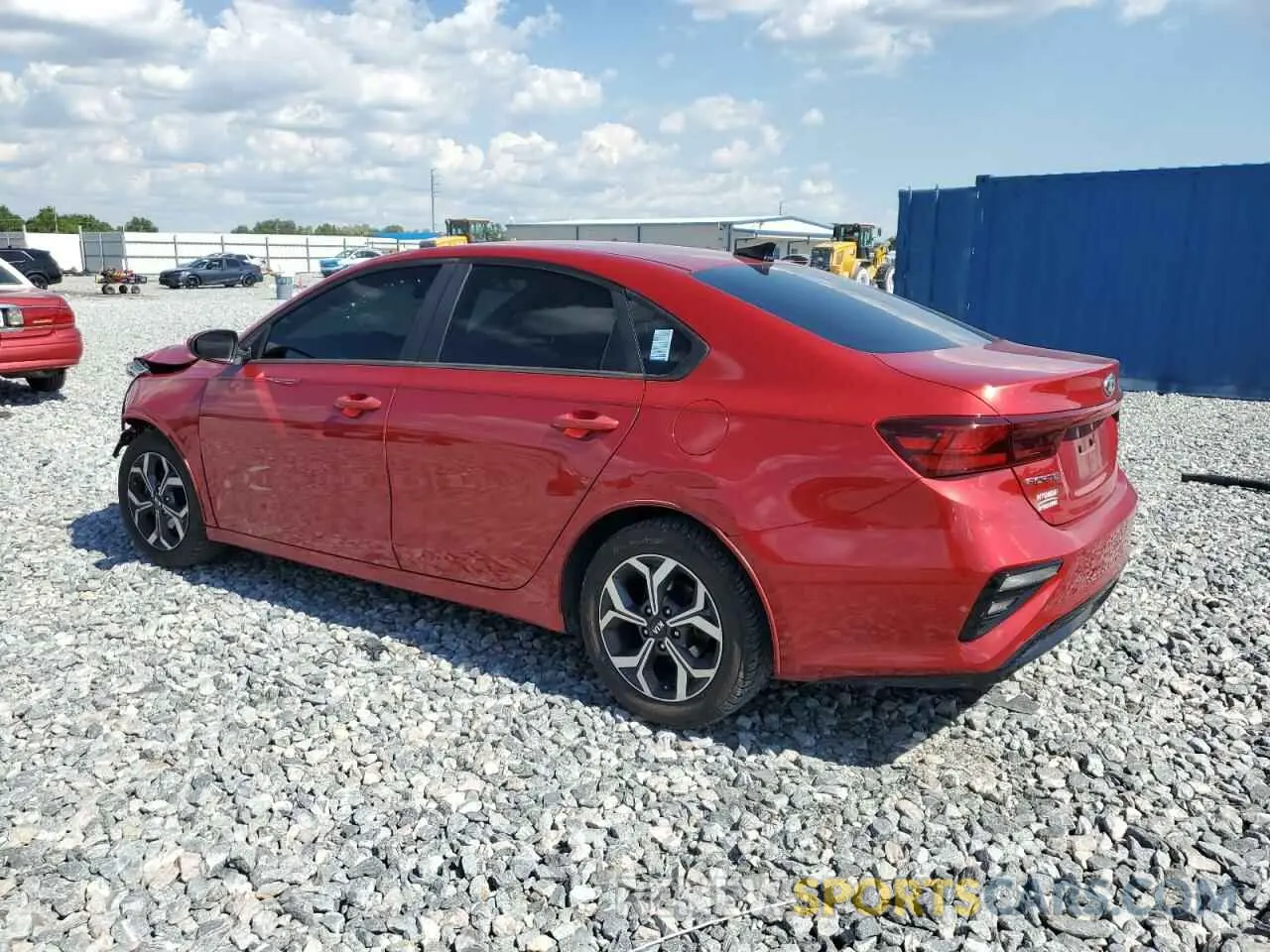 2 Photograph of a damaged car 3KPF24AD7KE052149 KIA FORTE 2019