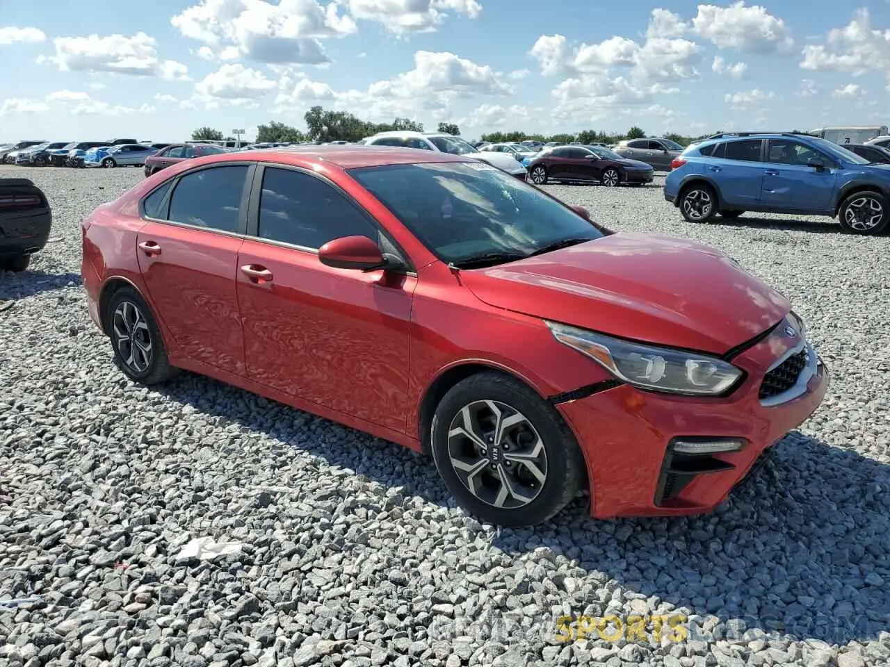 4 Photograph of a damaged car 3KPF24AD7KE052149 KIA FORTE 2019