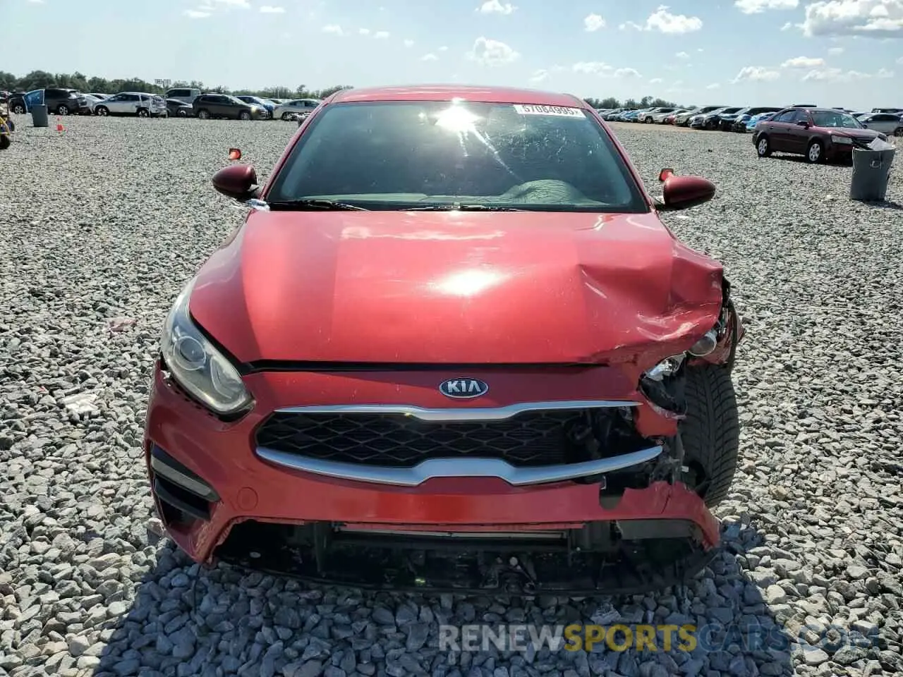 5 Photograph of a damaged car 3KPF24AD7KE052149 KIA FORTE 2019