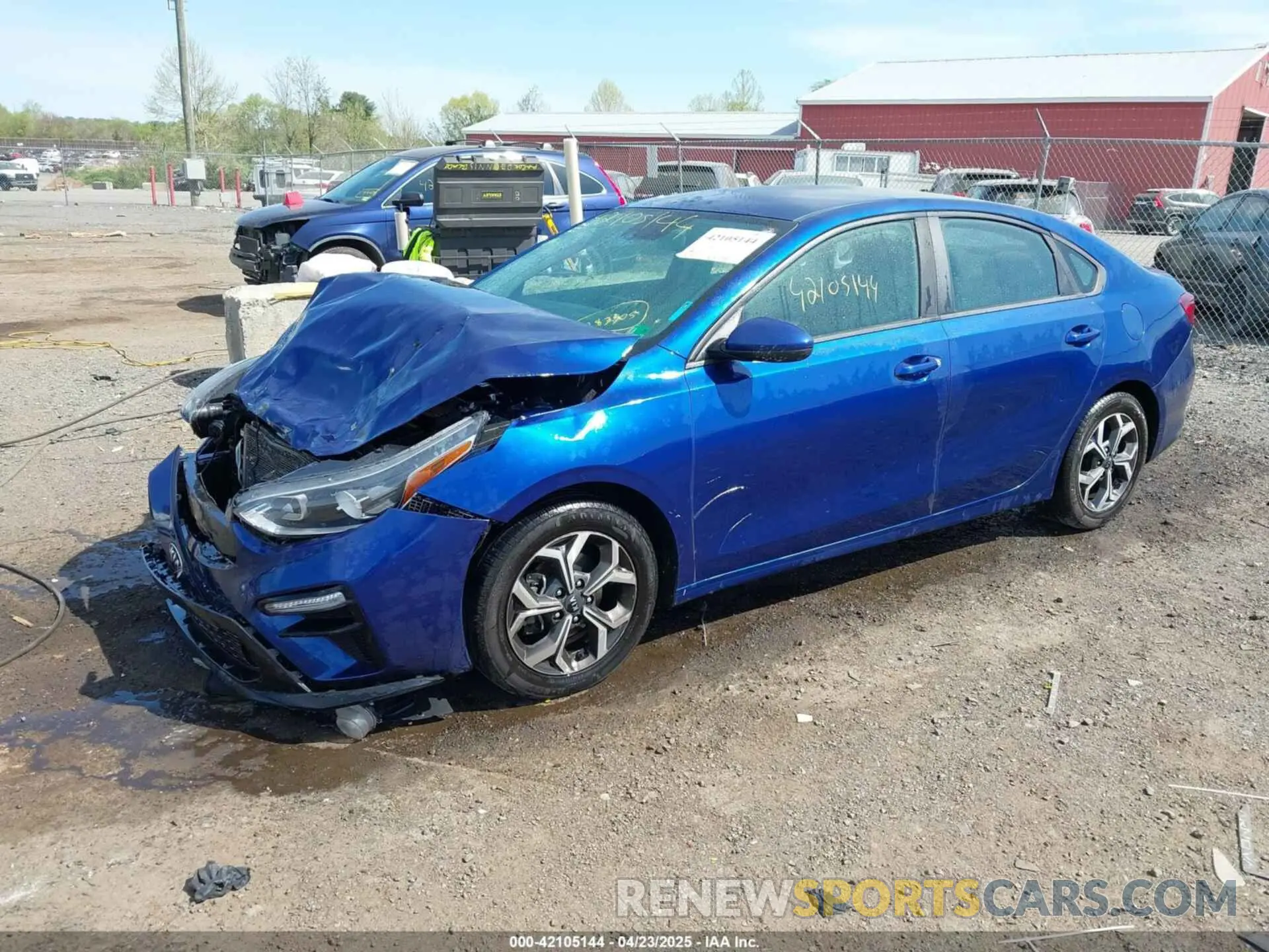 2 Photograph of a damaged car 3KPF24AD7KE083305 KIA FORTE 2019