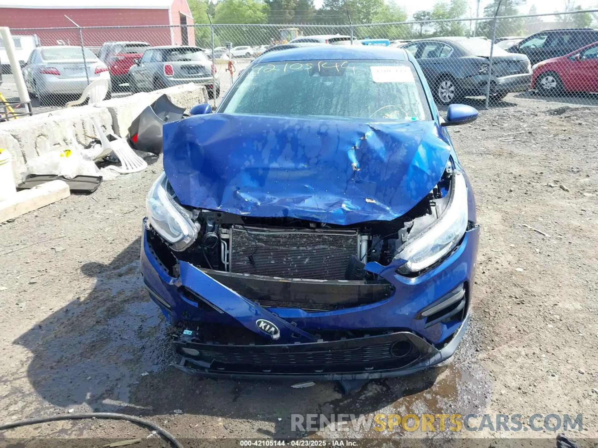 6 Photograph of a damaged car 3KPF24AD7KE083305 KIA FORTE 2019