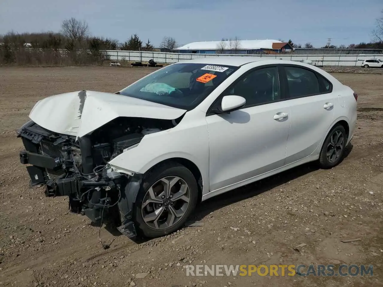 1 Photograph of a damaged car 3KPF24AD7KE121888 KIA FORTE 2019