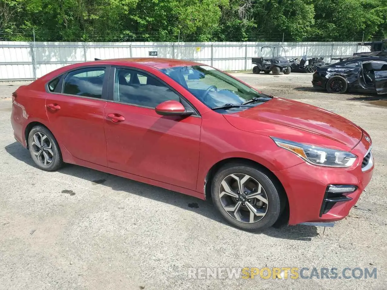 4 Photograph of a damaged car 3KPF24AD7KE131028 KIA FORTE 2019