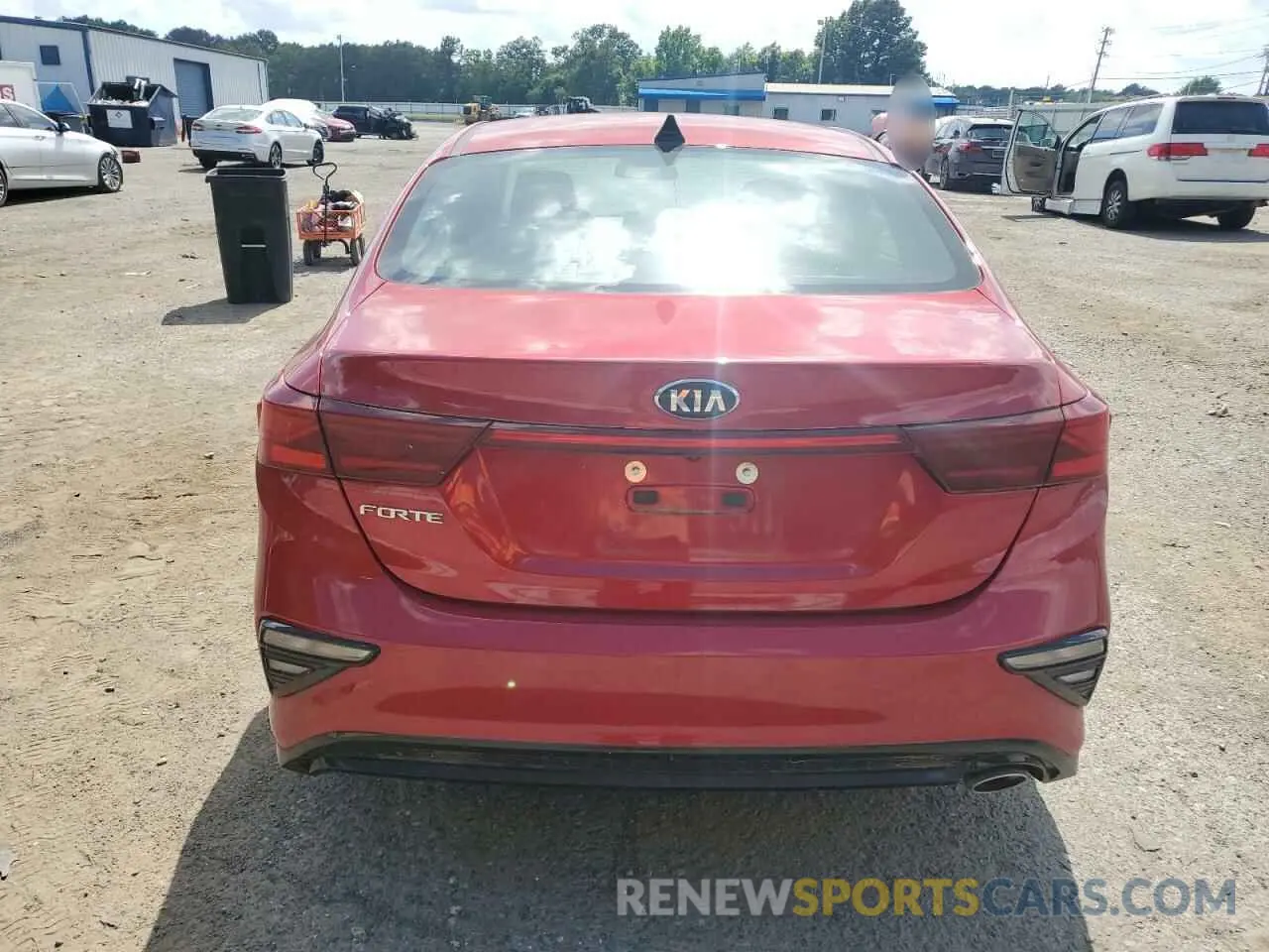 6 Photograph of a damaged car 3KPF24AD7KE131028 KIA FORTE 2019