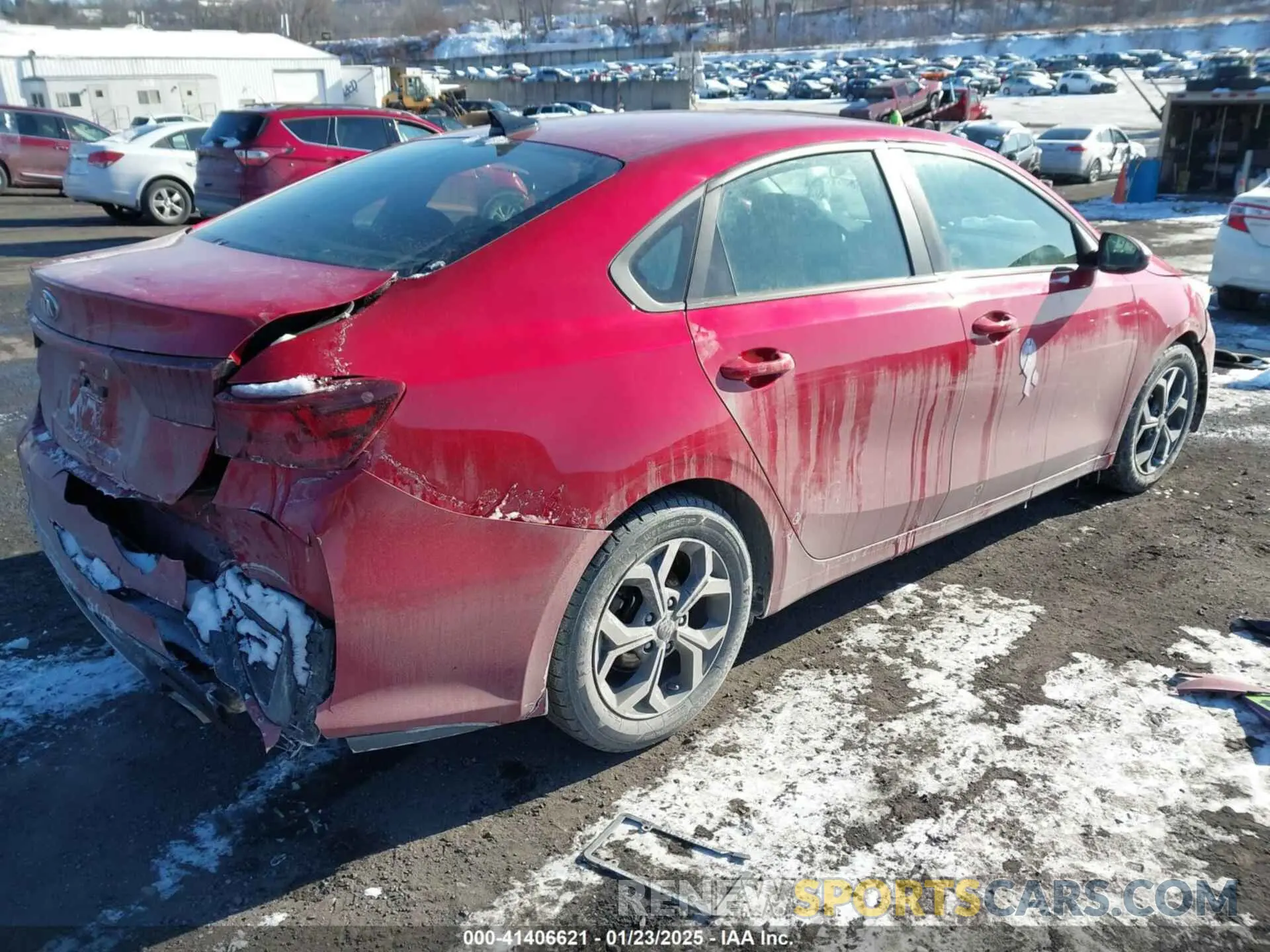 4 Photograph of a damaged car 3KPF24AD8KE022075 KIA FORTE 2019