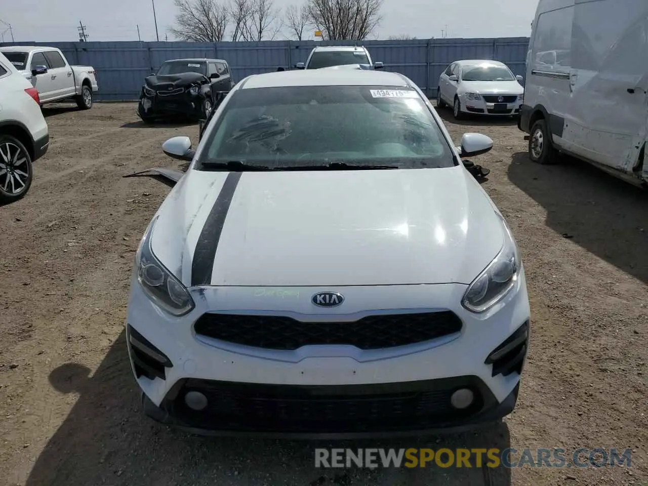 5 Photograph of a damaged car 3KPF24AD8KE055450 KIA FORTE 2019