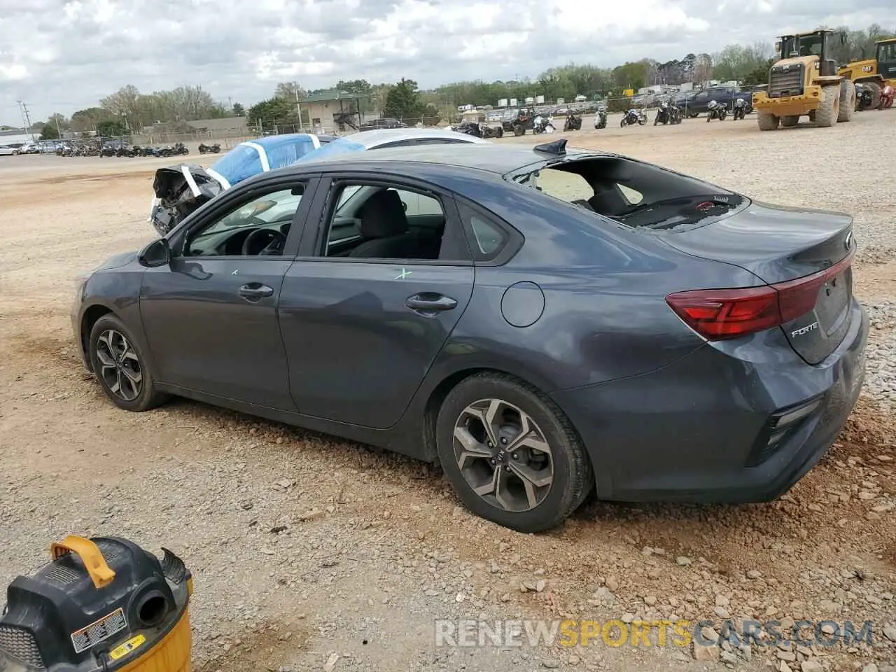 2 Photograph of a damaged car 3KPF24AD8KE086357 KIA FORTE 2019