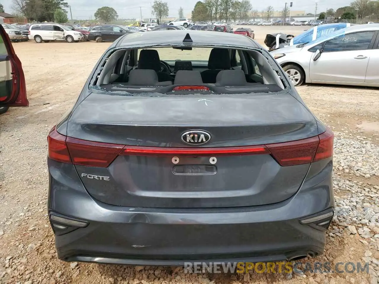 6 Photograph of a damaged car 3KPF24AD8KE086357 KIA FORTE 2019