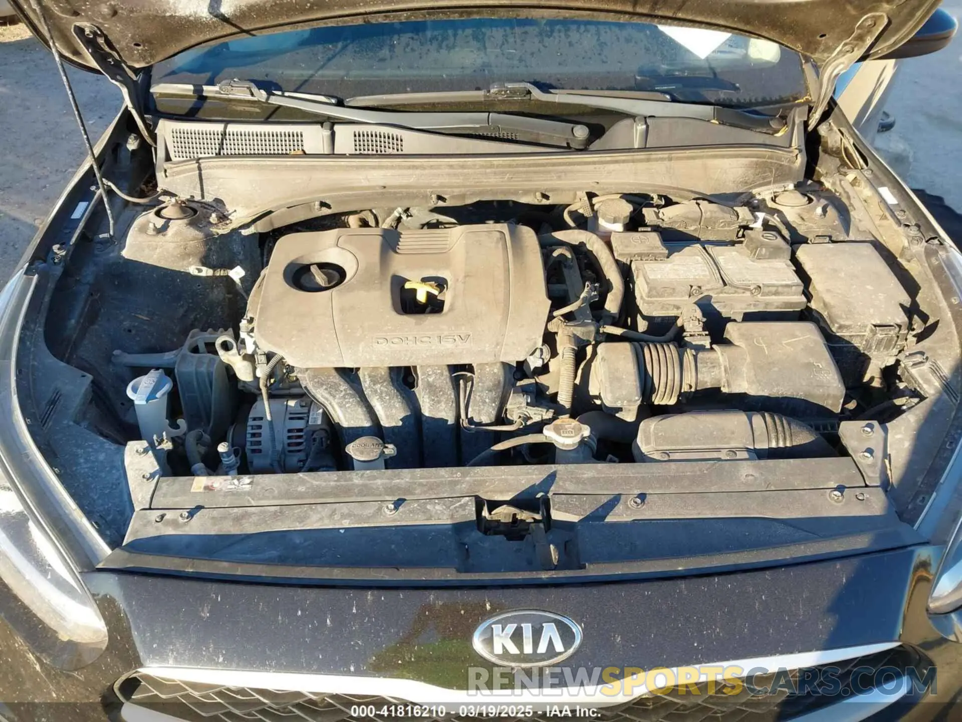 10 Photograph of a damaged car 3KPF24AD8KE133273 KIA FORTE 2019