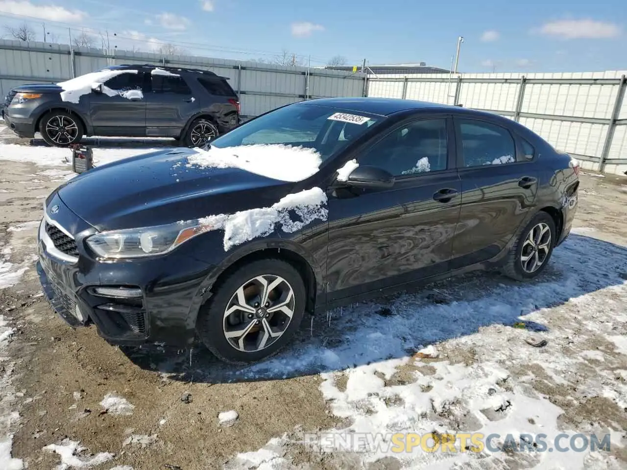 1 Photograph of a damaged car 3KPF24AD9KE008976 KIA FORTE 2019