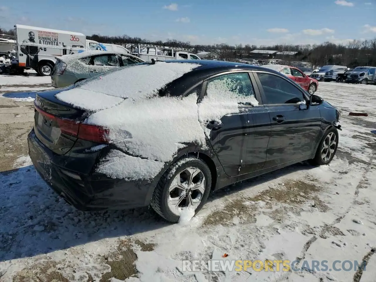 3 Photograph of a damaged car 3KPF24AD9KE008976 KIA FORTE 2019