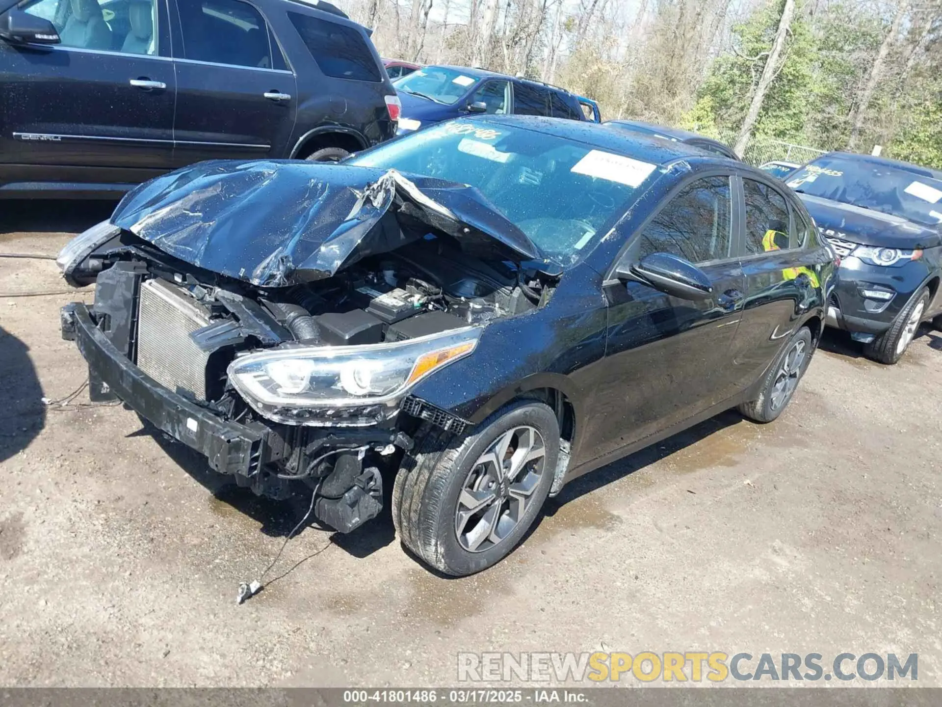 2 Photograph of a damaged car 3KPF24AD9KE045316 KIA FORTE 2019
