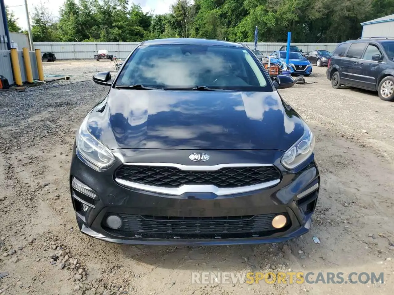 5 Photograph of a damaged car 3KPF24AD9KE058597 KIA FORTE 2019