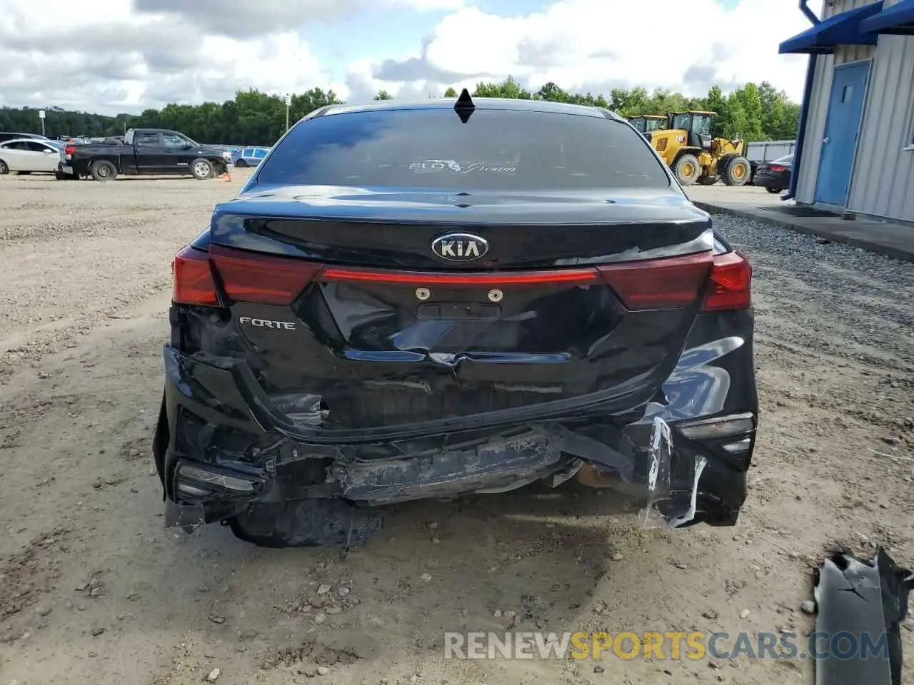 6 Photograph of a damaged car 3KPF24AD9KE058597 KIA FORTE 2019