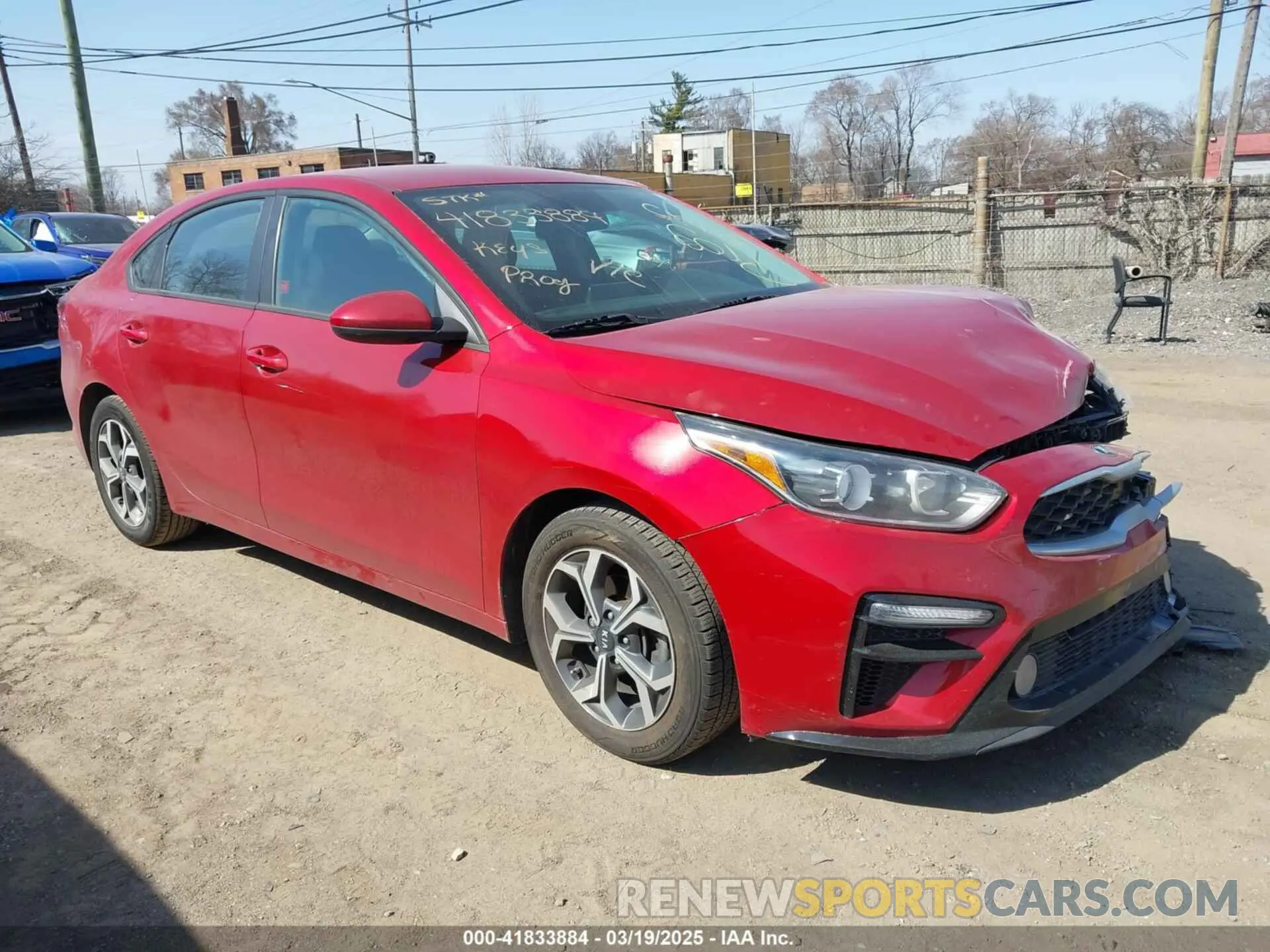1 Фотография поврежденного автомобиля 3KPF24AD9KE126087 KIA FORTE 2019