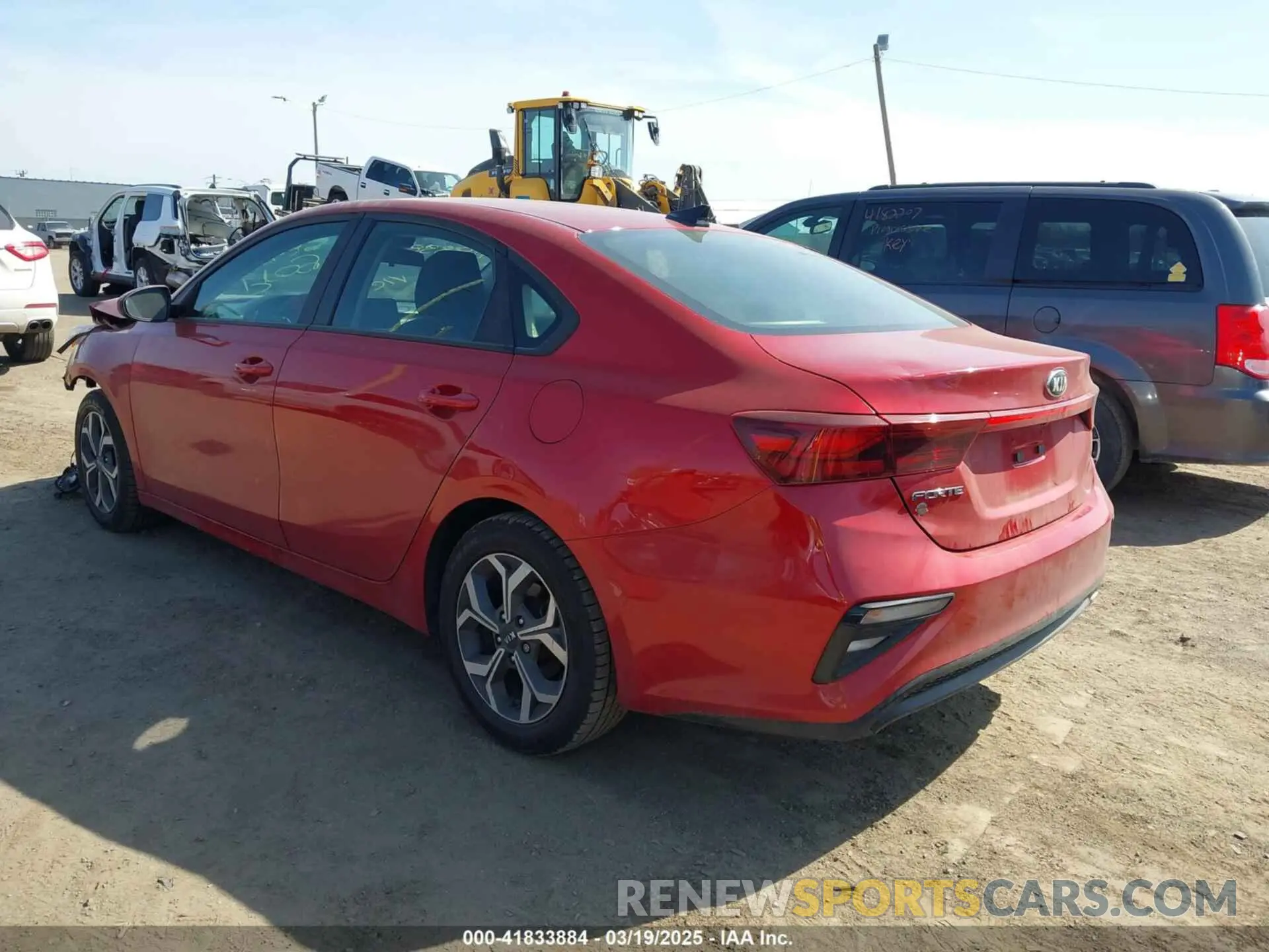 3 Фотография поврежденного автомобиля 3KPF24AD9KE126087 KIA FORTE 2019