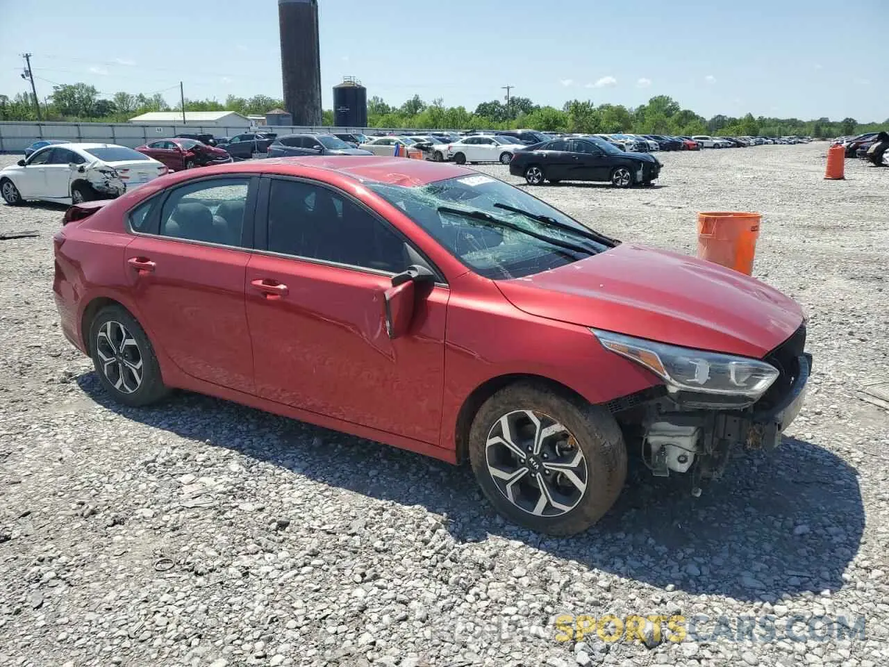 4 Photograph of a damaged car 3KPF24ADXKE027083 KIA FORTE 2019
