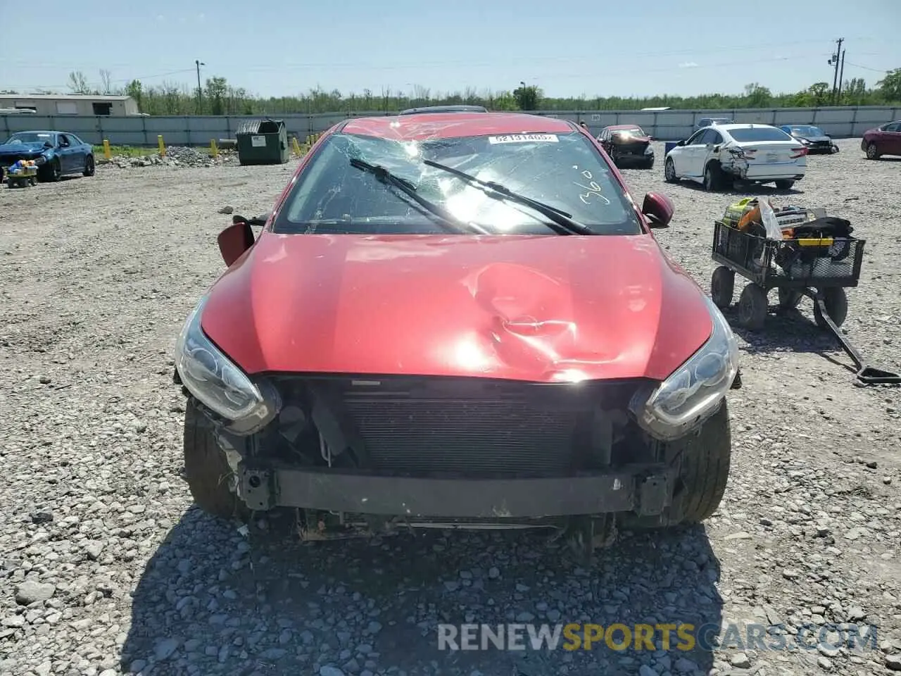 5 Photograph of a damaged car 3KPF24ADXKE027083 KIA FORTE 2019