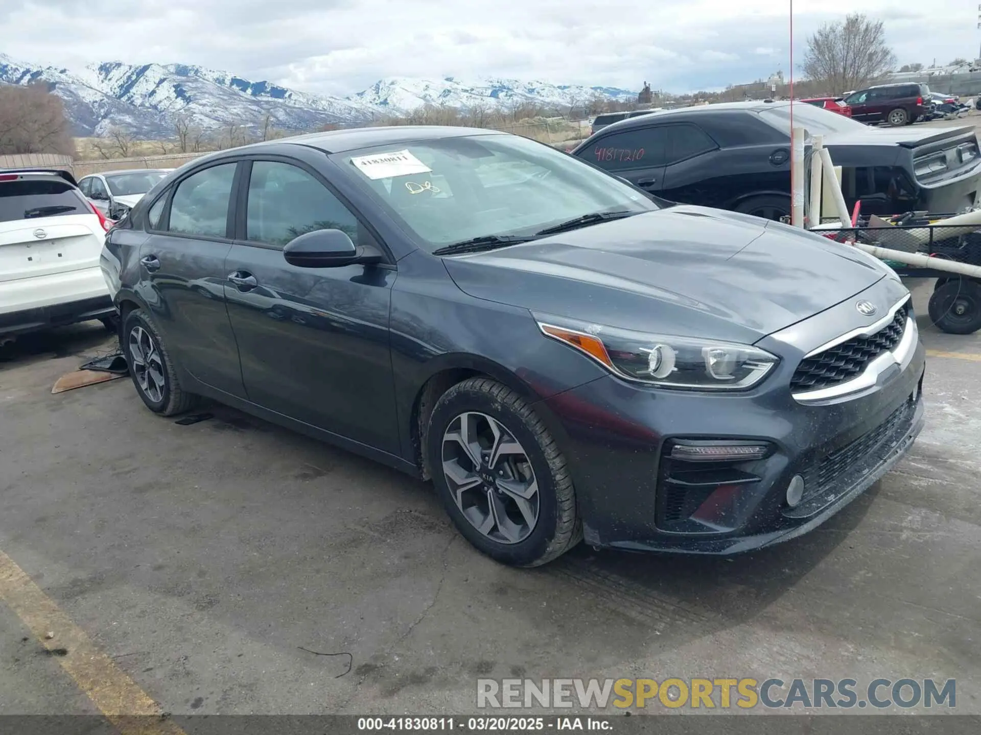 1 Photograph of a damaged car 3KPF24ADXKE122159 KIA FORTE 2019