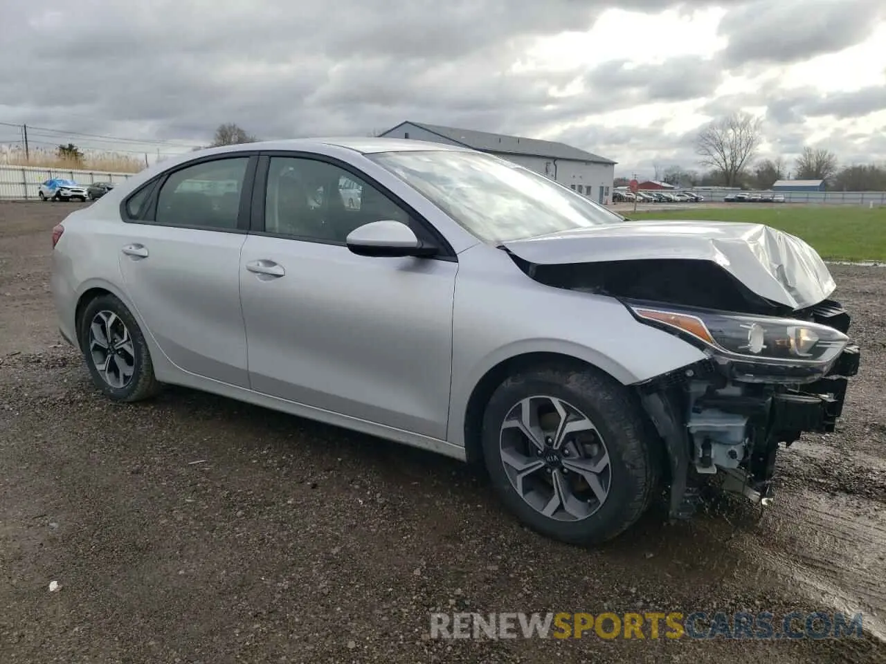 4 Photograph of a damaged car 3KPF24ADXKE136580 KIA FORTE 2019