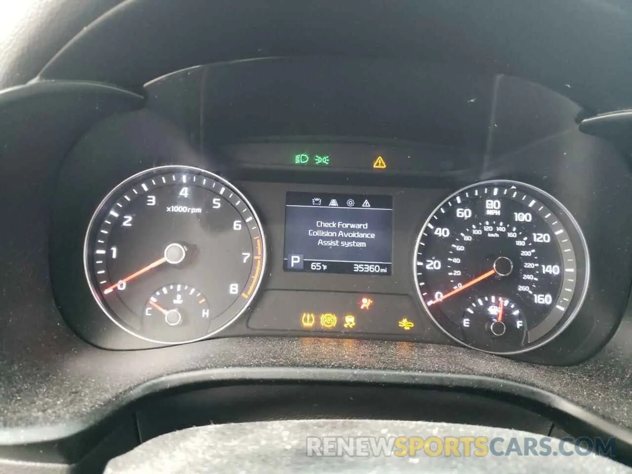 9 Photograph of a damaged car 3KPF24ADXKE136580 KIA FORTE 2019