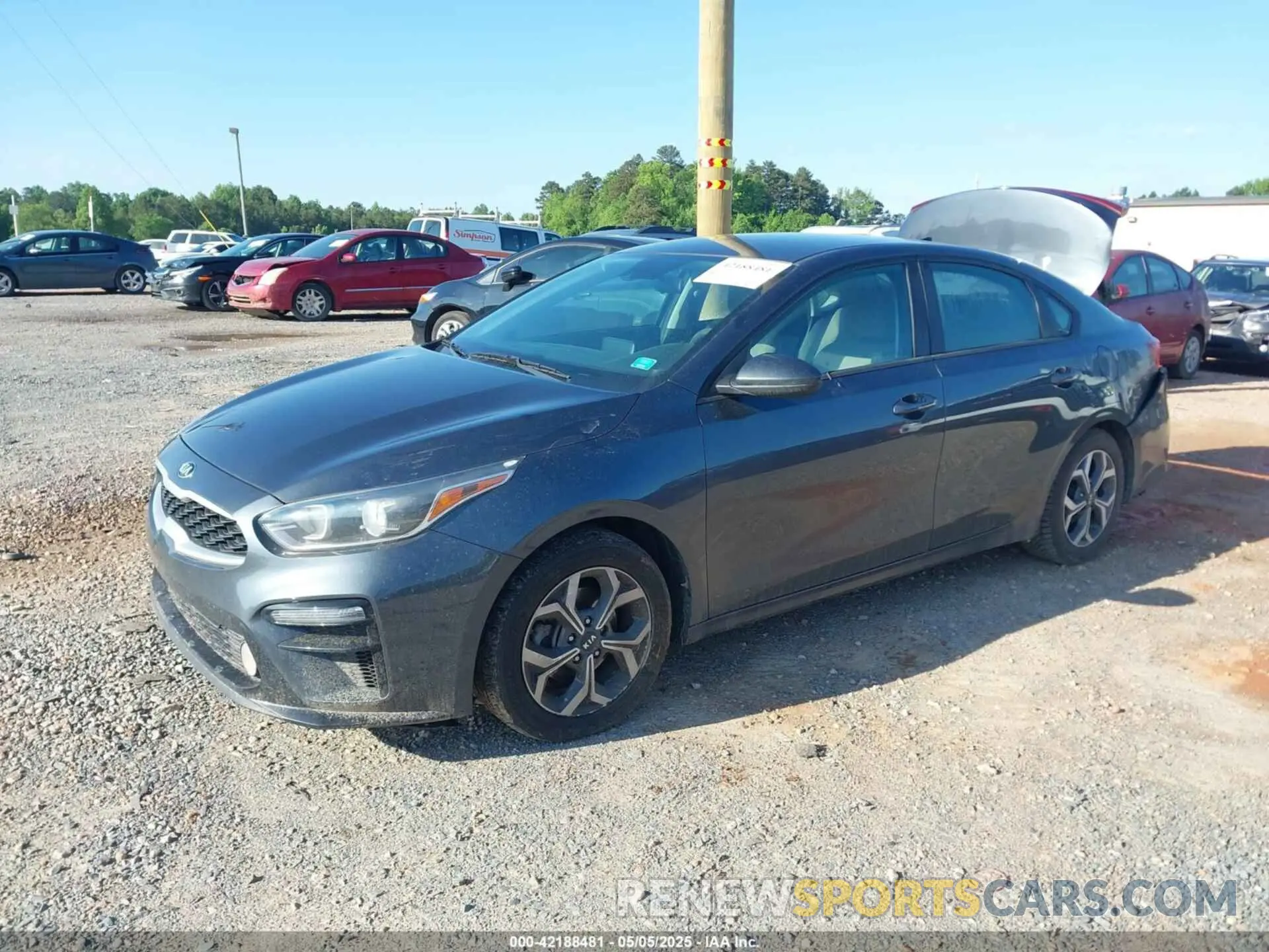 2 Photograph of a damaged car 3KPF24ADXKE139561 KIA FORTE 2019