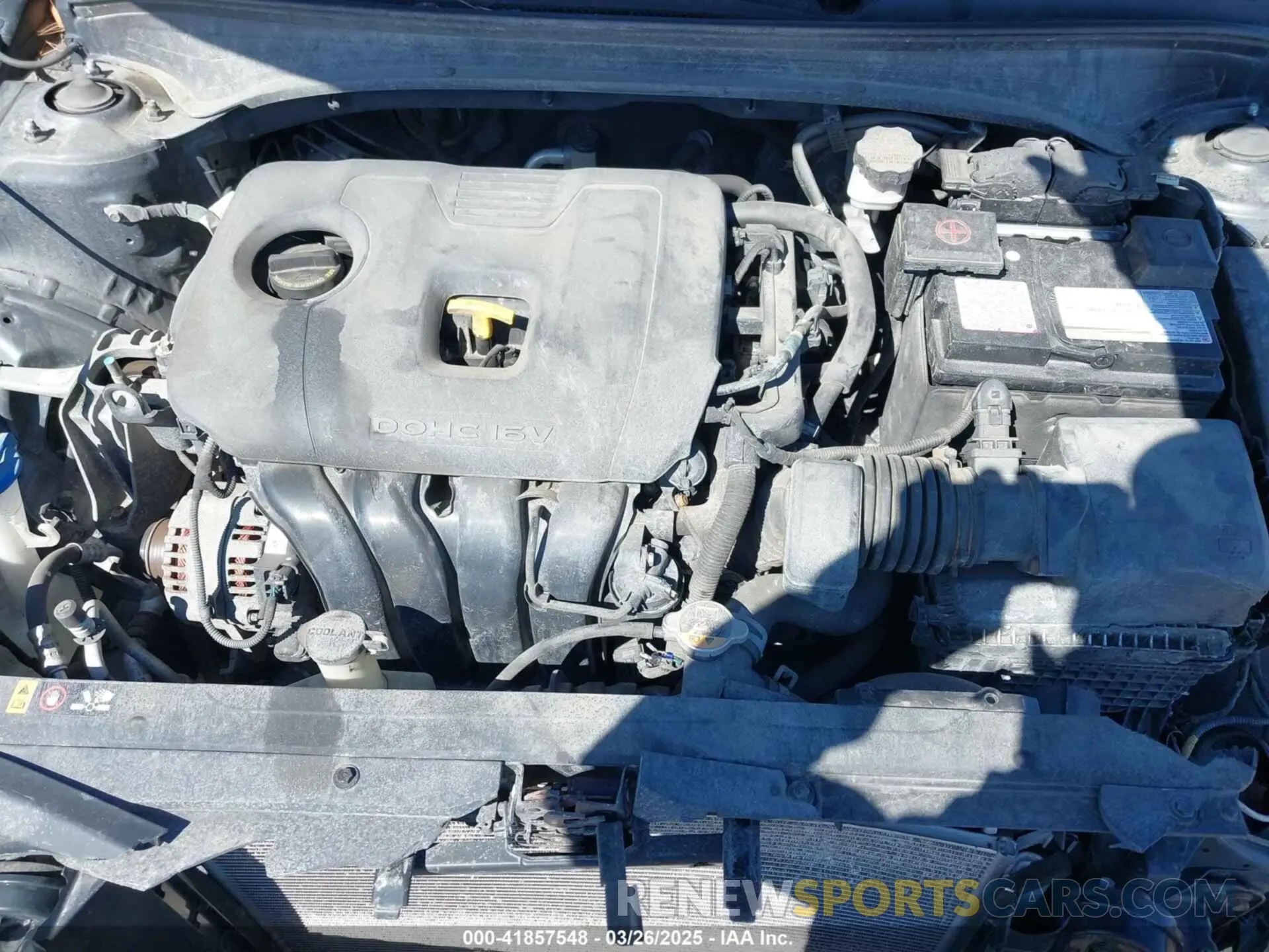 10 Photograph of a damaged car 3KPF34AD0KE020141 KIA FORTE 2019