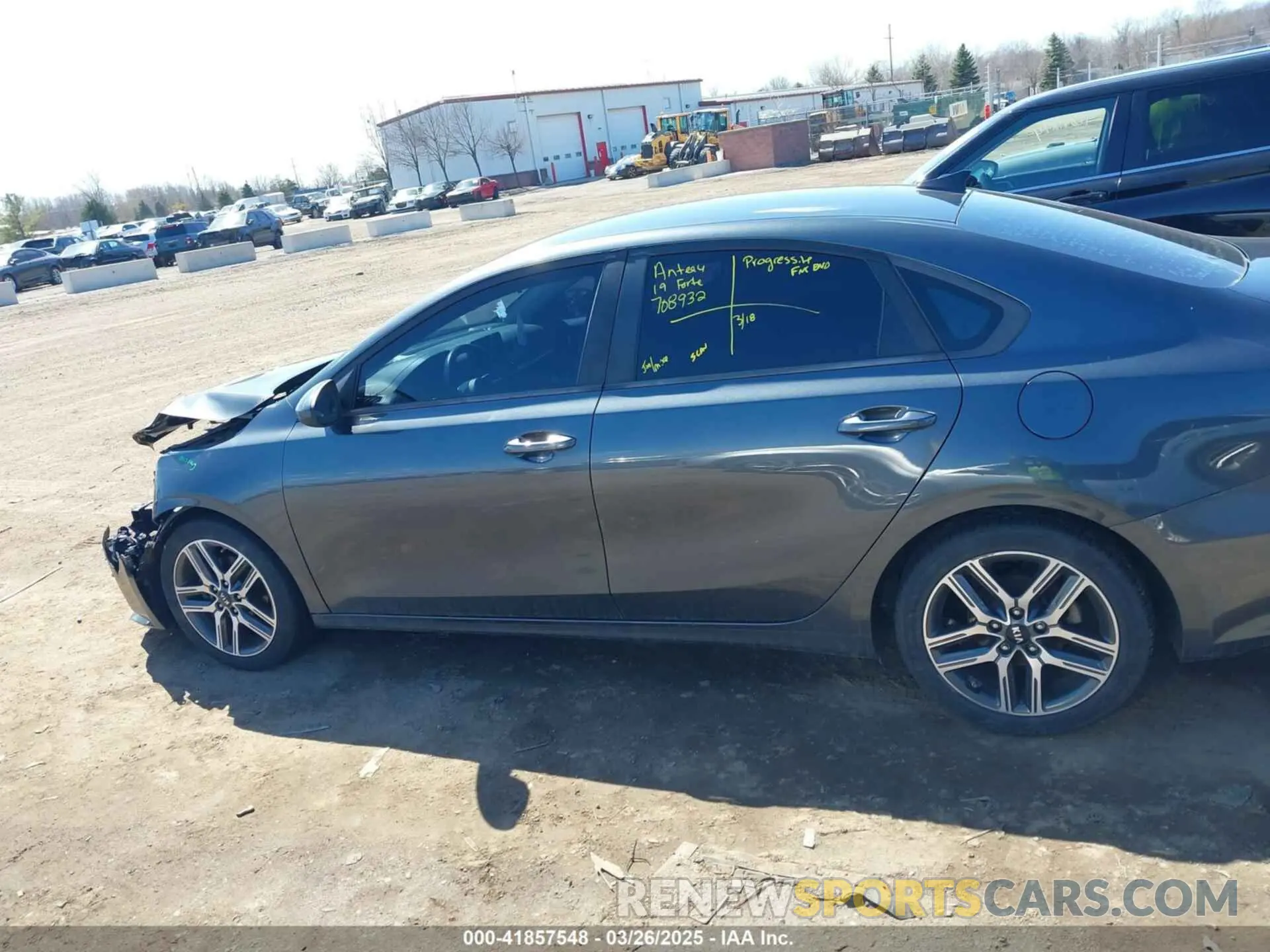 14 Photograph of a damaged car 3KPF34AD0KE020141 KIA FORTE 2019