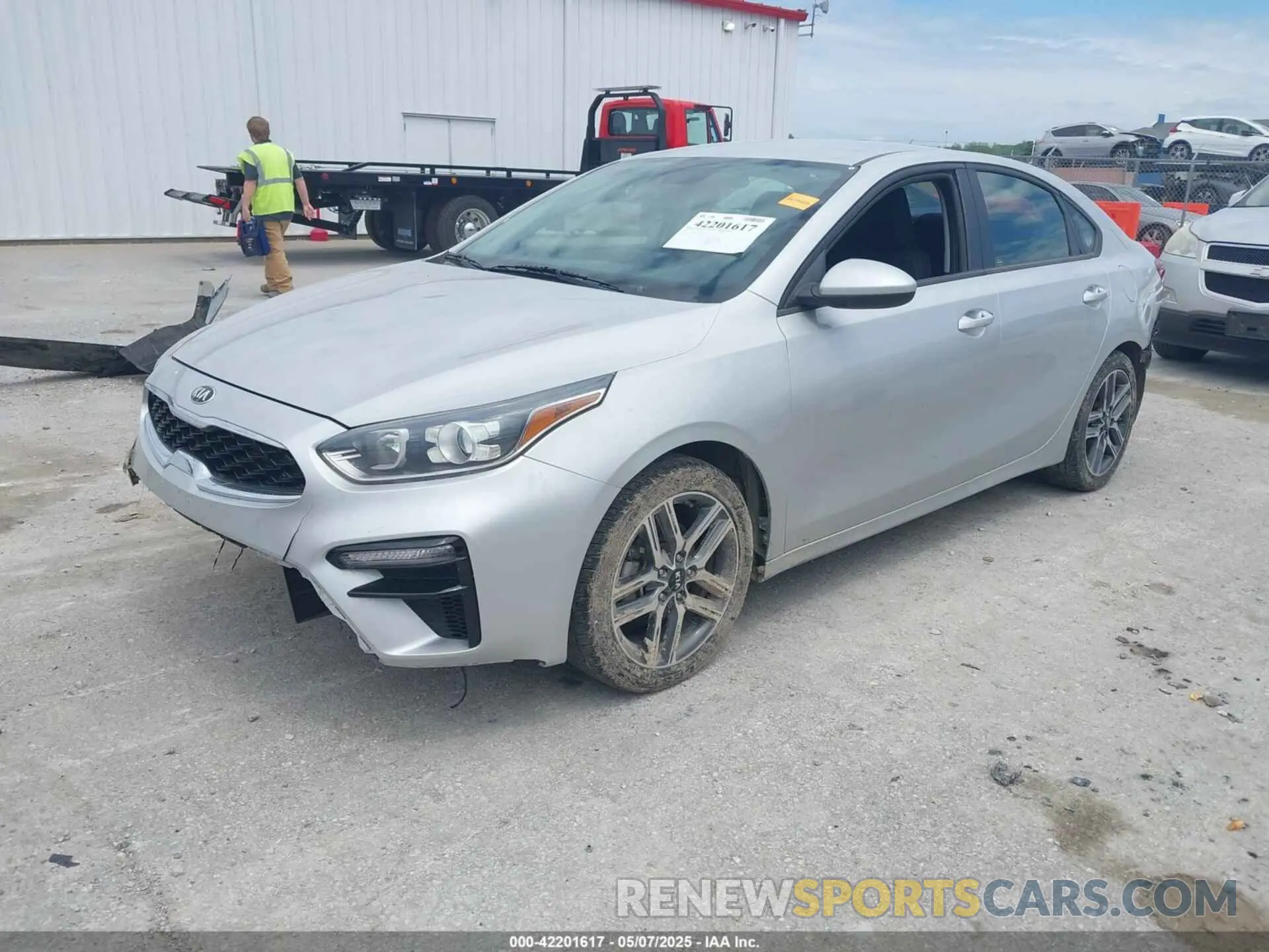 2 Photograph of a damaged car 3KPF34AD0KE042219 KIA FORTE 2019