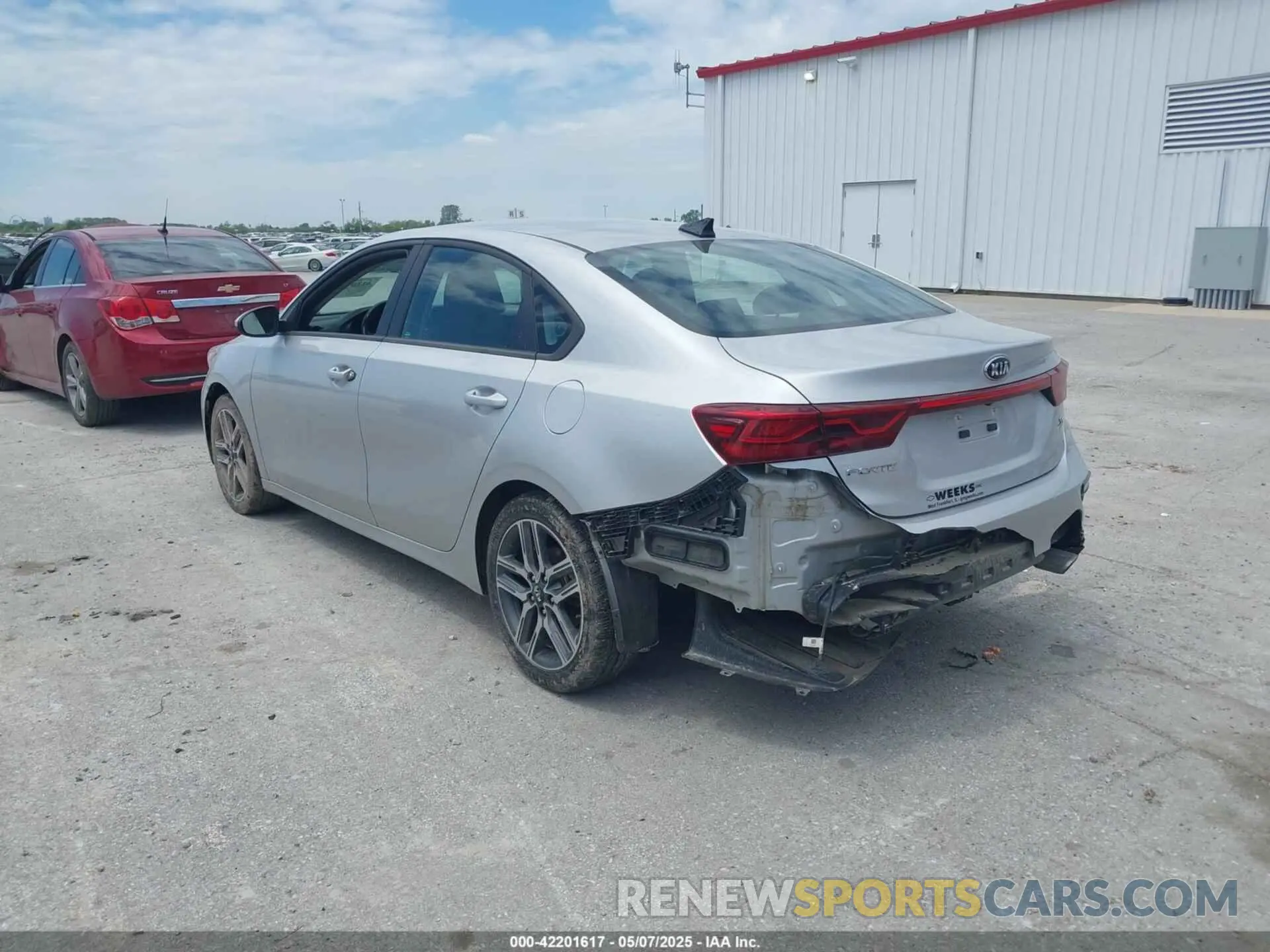 3 Photograph of a damaged car 3KPF34AD0KE042219 KIA FORTE 2019