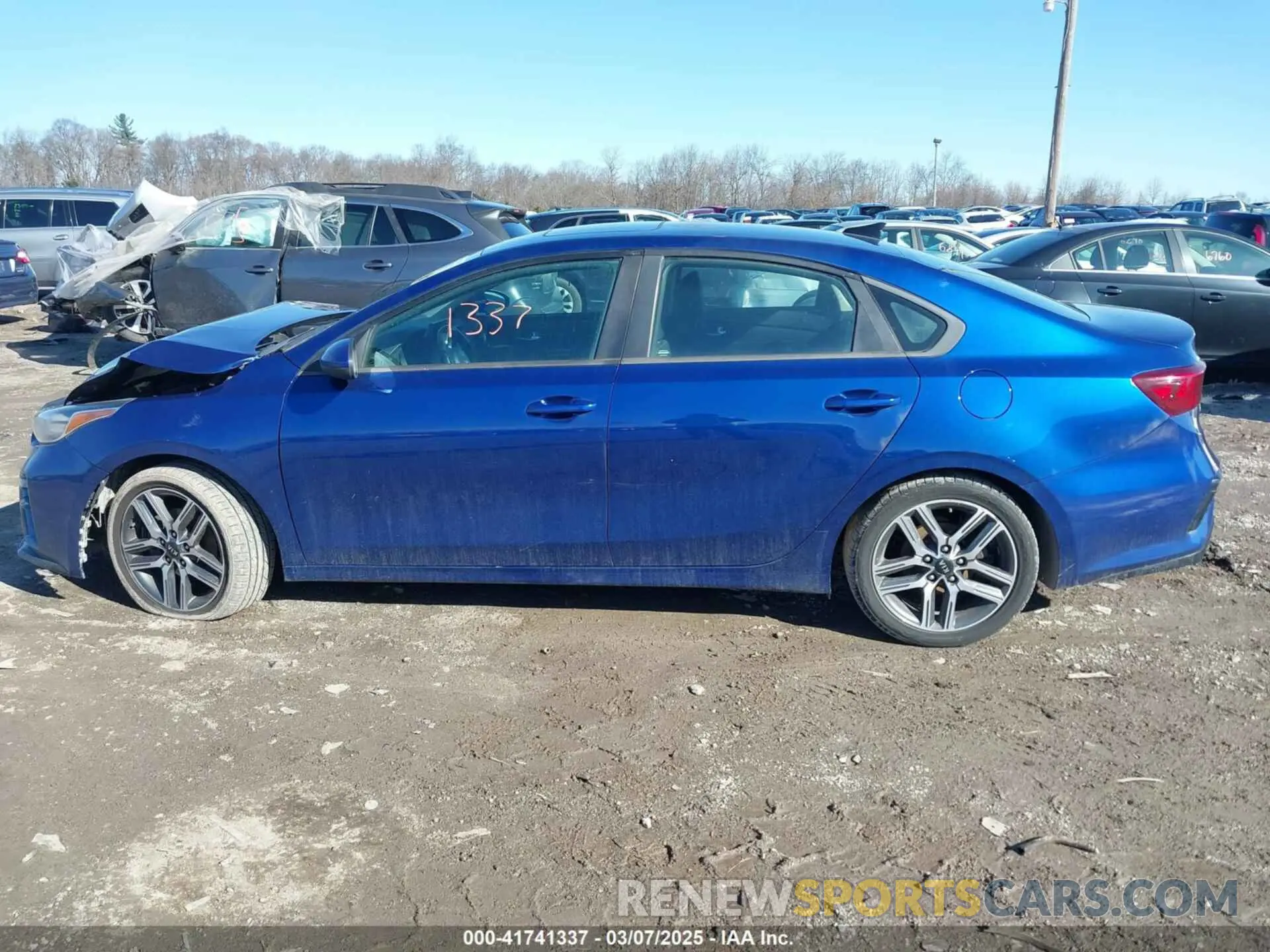 14 Photograph of a damaged car 3KPF34AD1KE021427 KIA FORTE 2019
