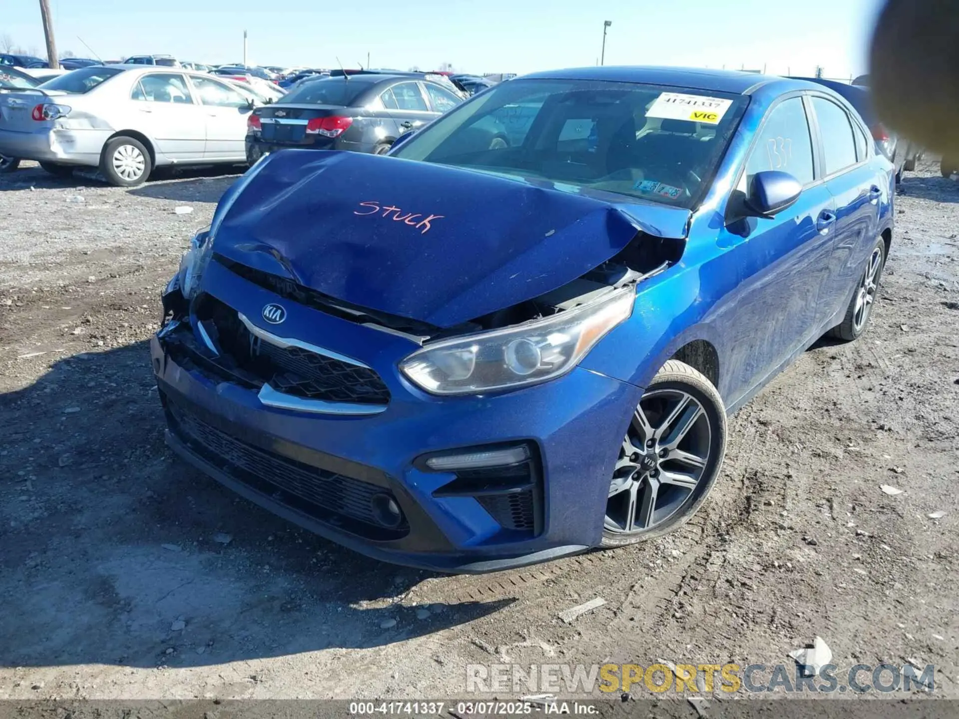 6 Photograph of a damaged car 3KPF34AD1KE021427 KIA FORTE 2019
