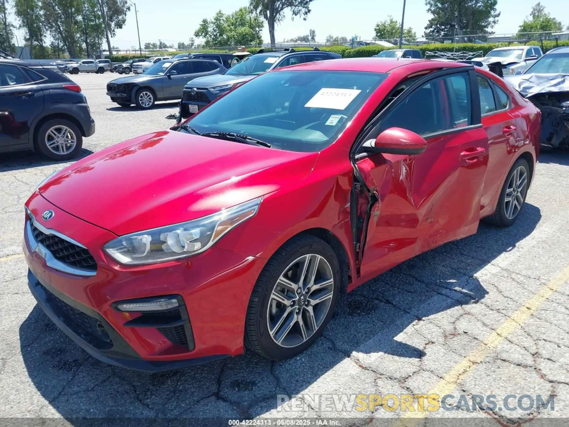 2 Photograph of a damaged car 3KPF34AD1KE068201 KIA FORTE 2019