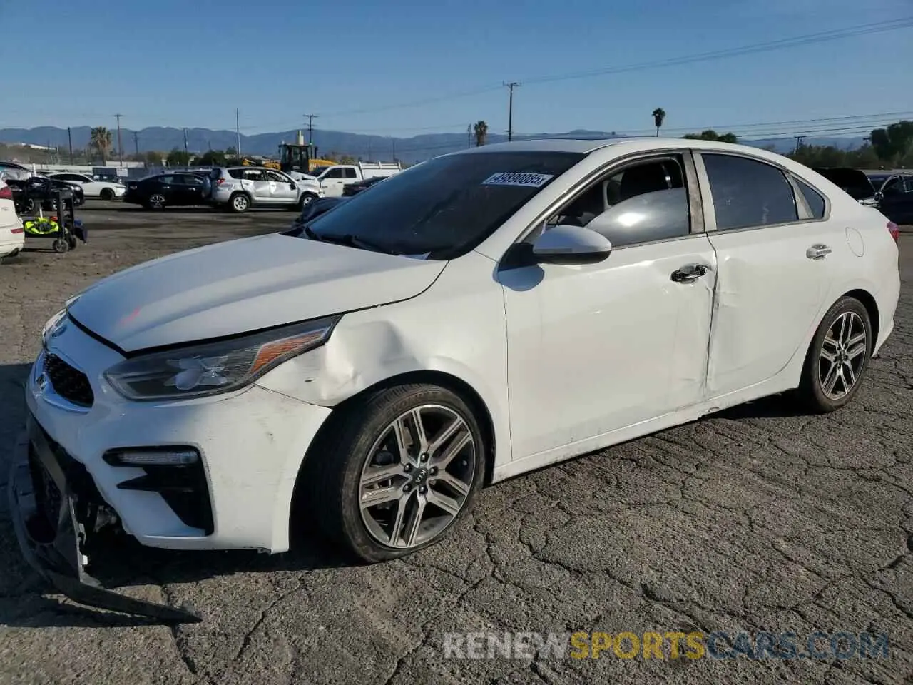 1 Photograph of a damaged car 3KPF34AD1KE098864 KIA FORTE 2019