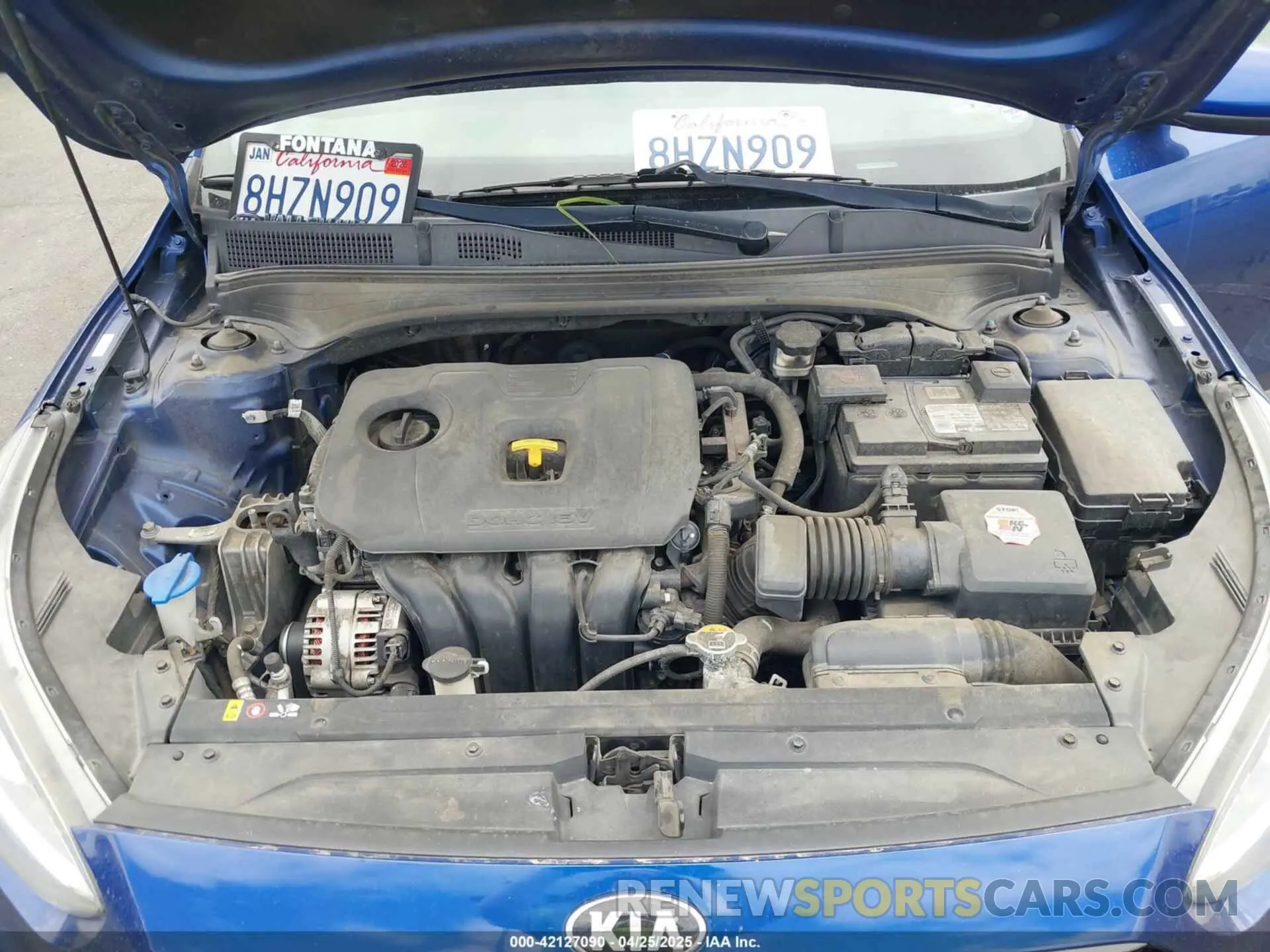 10 Photograph of a damaged car 3KPF34AD2KE017208 KIA FORTE 2019
