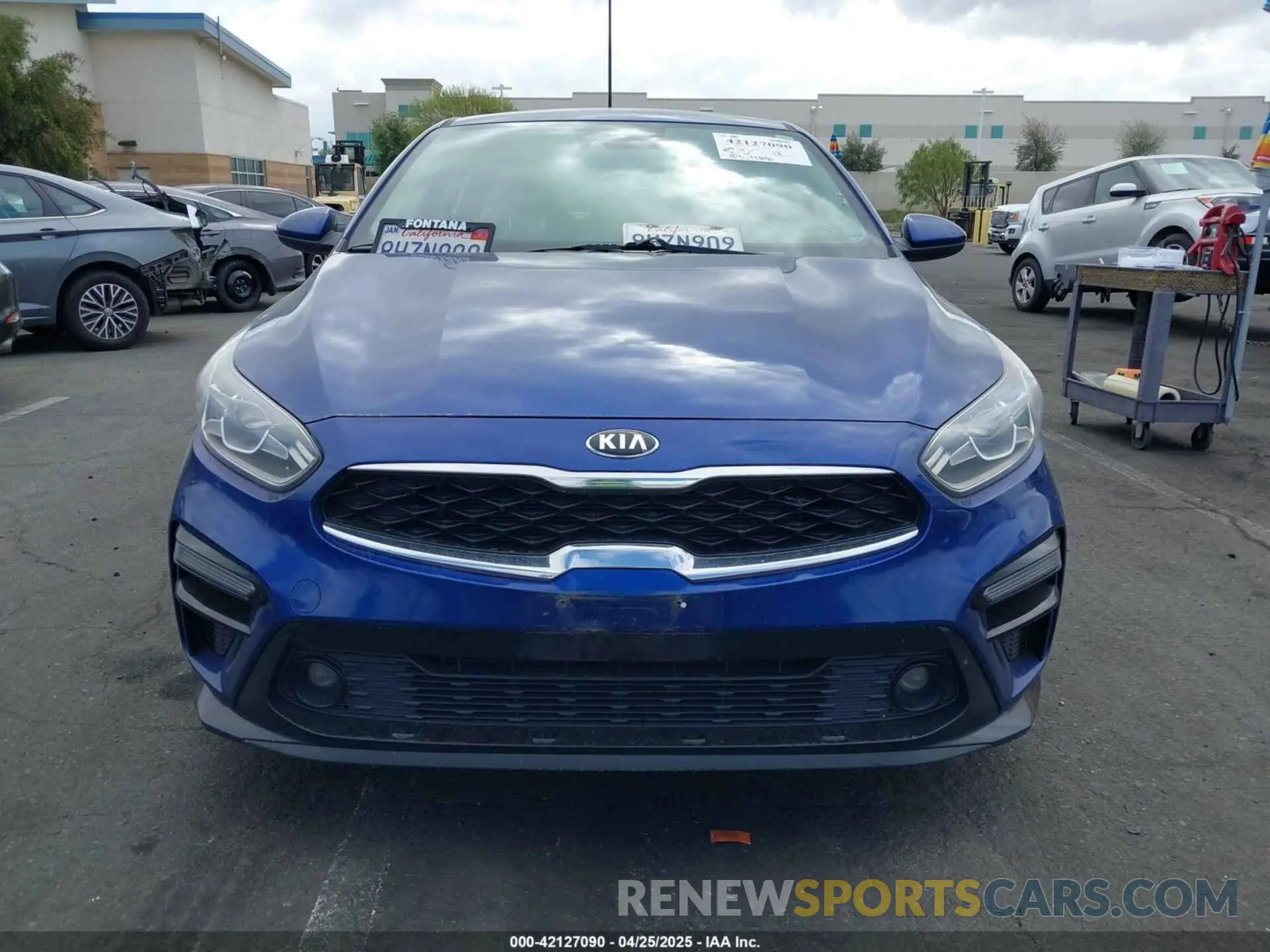 13 Photograph of a damaged car 3KPF34AD2KE017208 KIA FORTE 2019