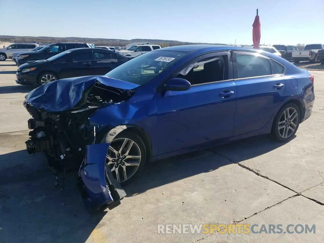 1 Фотография поврежденного автомобиля 3KPF34AD2KE022778 KIA FORTE 2019