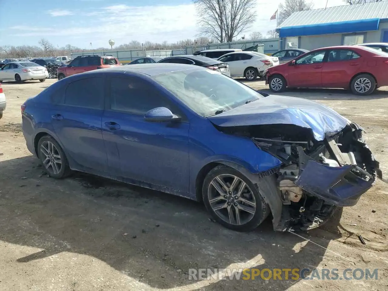 4 Photograph of a damaged car 3KPF34AD2KE069132 KIA FORTE 2019