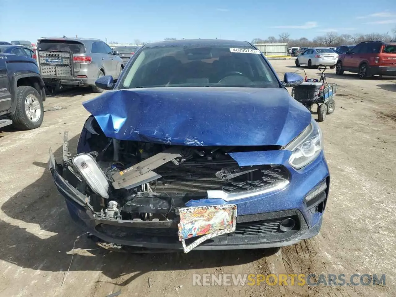 5 Photograph of a damaged car 3KPF34AD2KE069132 KIA FORTE 2019