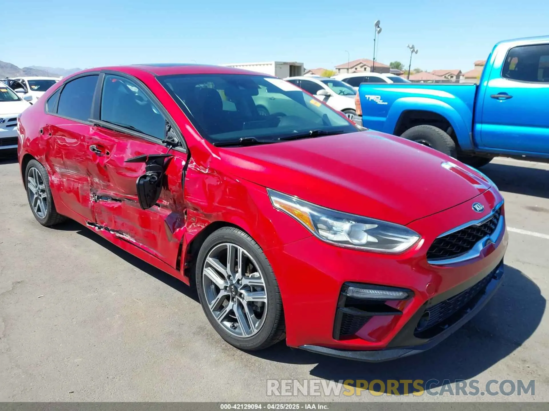 1 Фотография поврежденного автомобиля 3KPF34AD3KE006864 KIA FORTE 2019