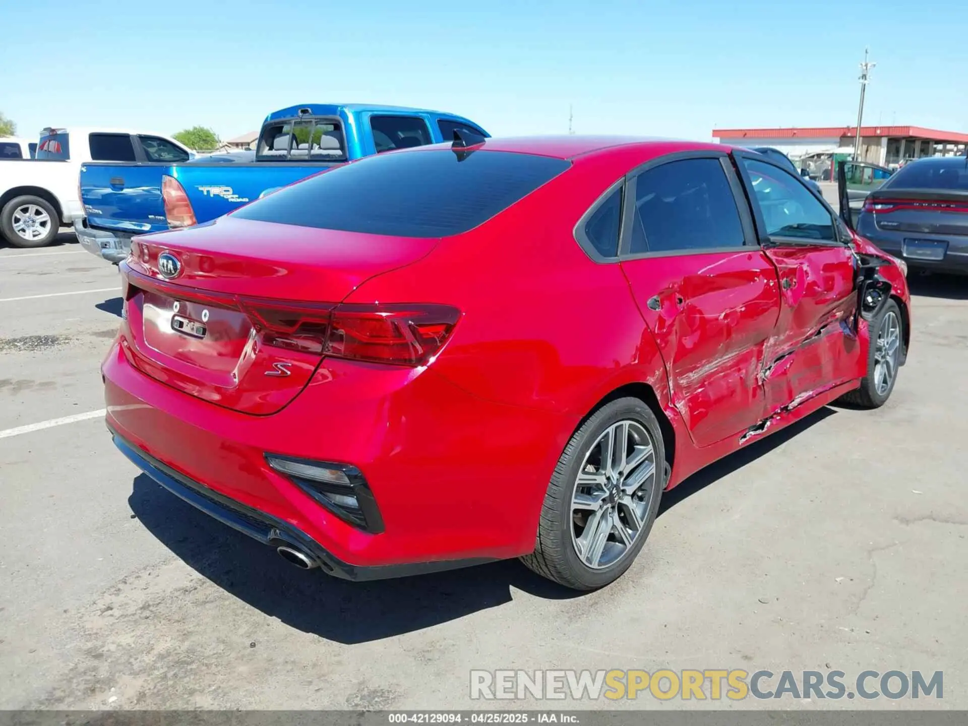 4 Фотография поврежденного автомобиля 3KPF34AD3KE006864 KIA FORTE 2019