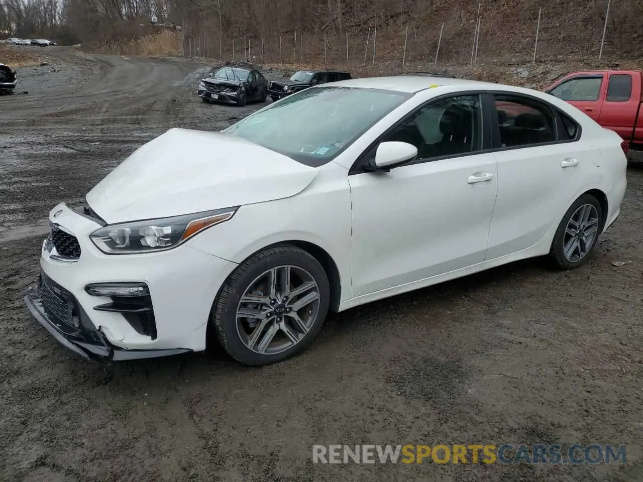 1 Photograph of a damaged car 3KPF34AD4KE118413 KIA FORTE 2019