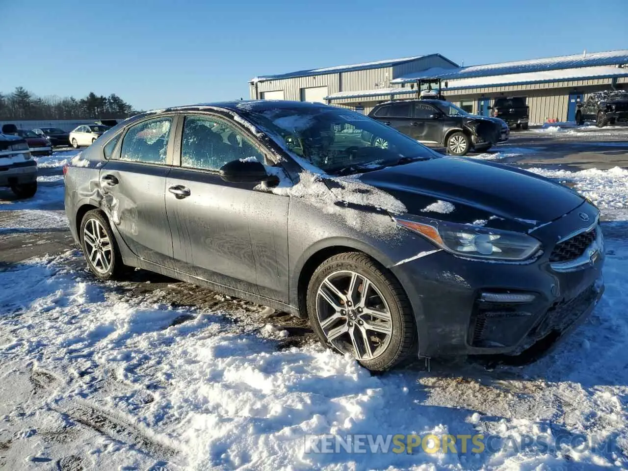 4 Photograph of a damaged car 3KPF34AD6KE063513 KIA FORTE 2019