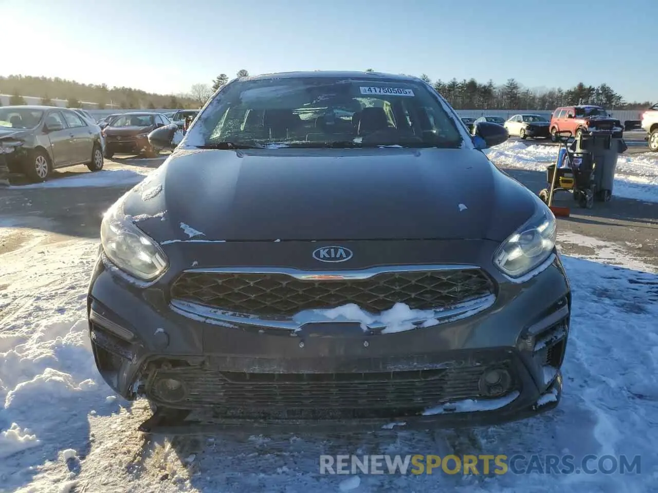 5 Photograph of a damaged car 3KPF34AD6KE063513 KIA FORTE 2019