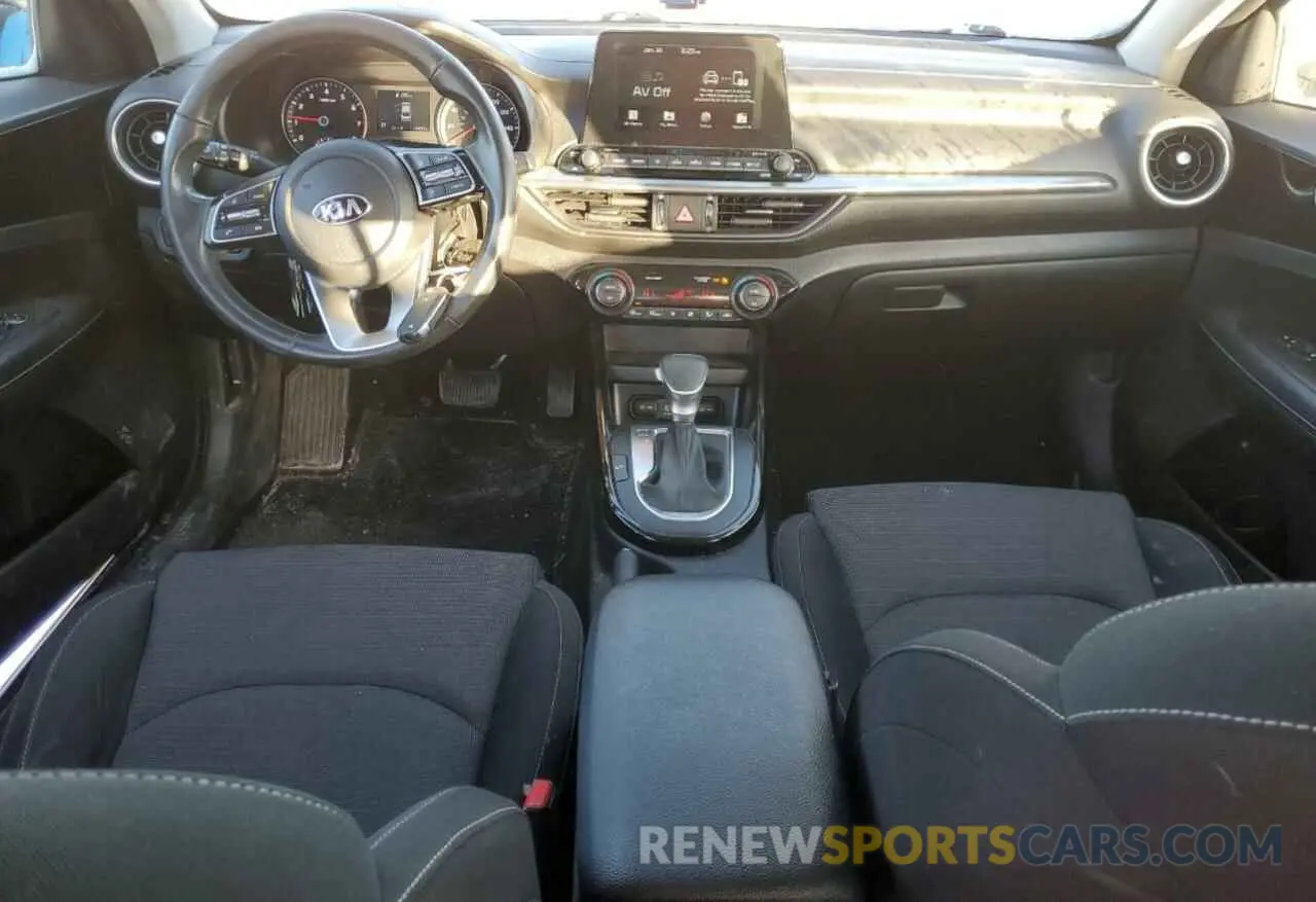 8 Photograph of a damaged car 3KPF34AD6KE063513 KIA FORTE 2019